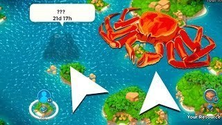 最新アップデート情報 深海の黒い影の招待はメガクラブ 巨大なカニ らしい 動画あり Boom Beach ブームビーチ データまとめ