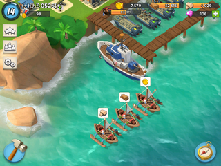 解放した村 Boom Beach ブームビーチ データまとめ