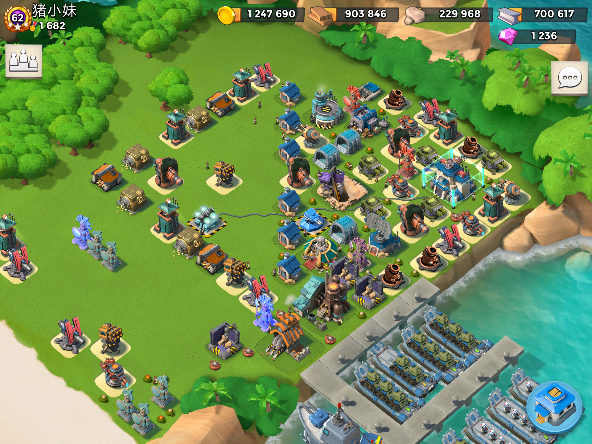 バリア発生器最強 プロトタイプ防衛施設の変更内容まとめ 最新アップデート Boom Beach ブームビーチ データまとめ